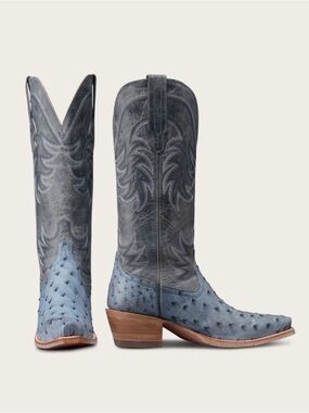 Tecovas “The Annie” in Chambray Ostrich